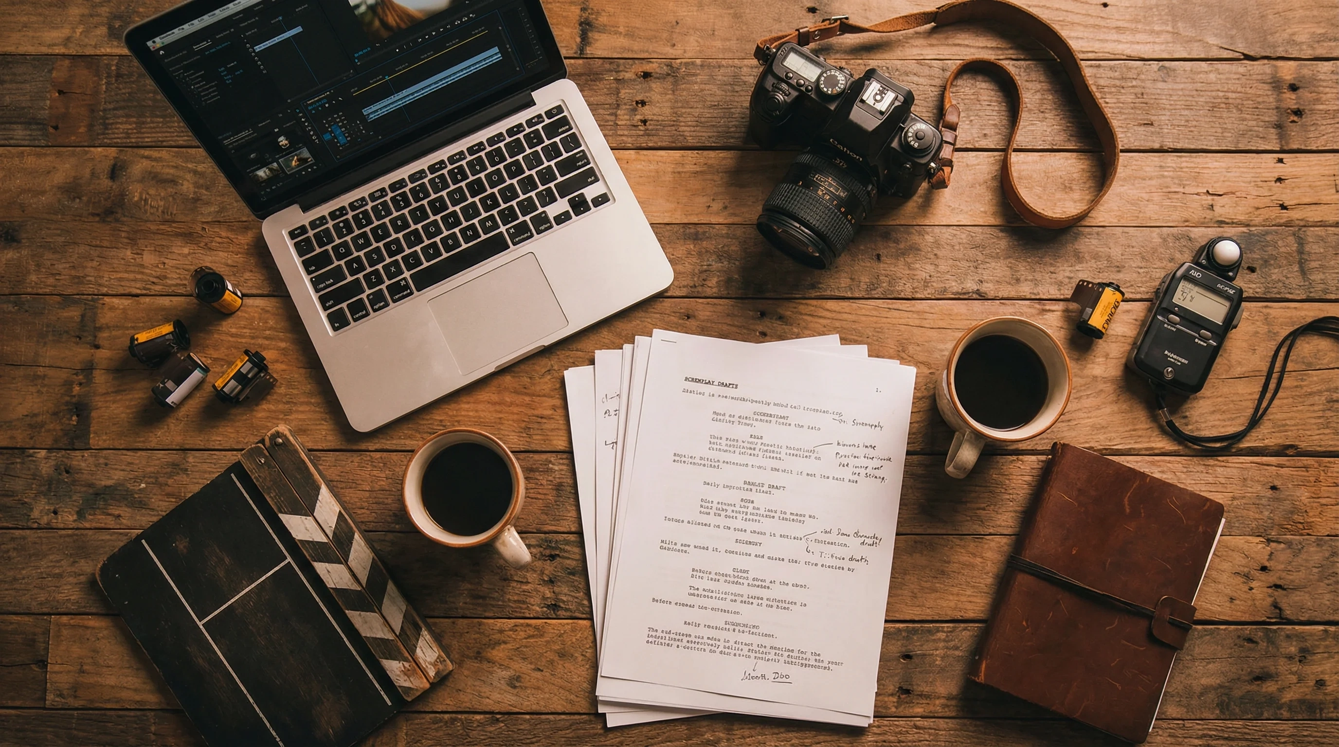 创意写作与视频制作工作台