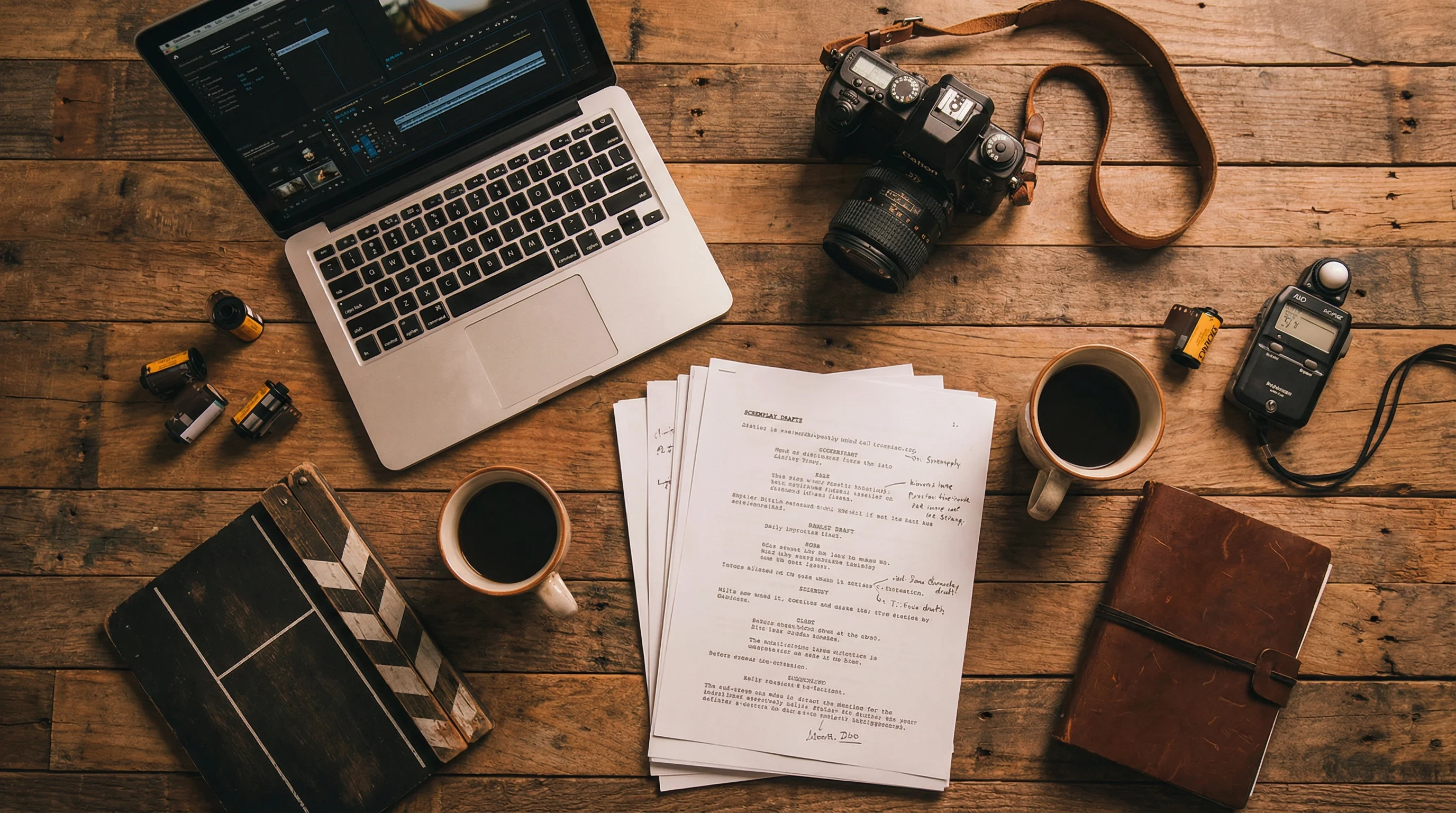 创意写作与视频制作工作台